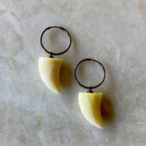 Isabel Marant Tusk Hoop Earrings